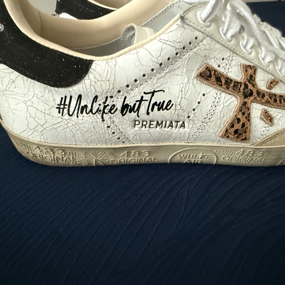 Premiata Steven – Bespoke Trainers Premi Edition #UnLikebutTrue 9.5/40 - Picture 1 of 6